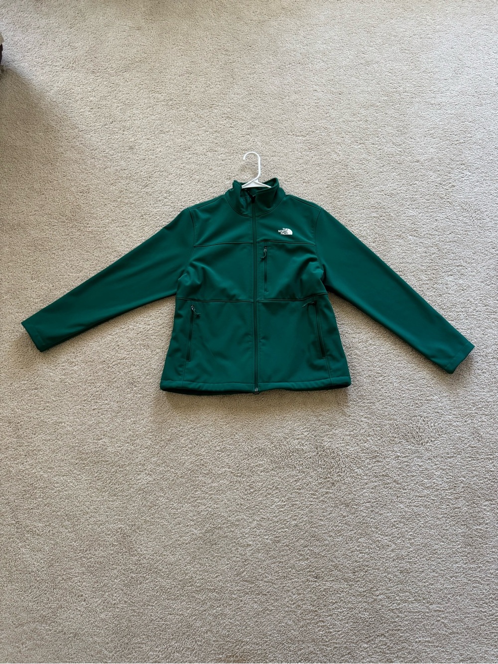 The North Face Teal Green Women's Softshell Jacket